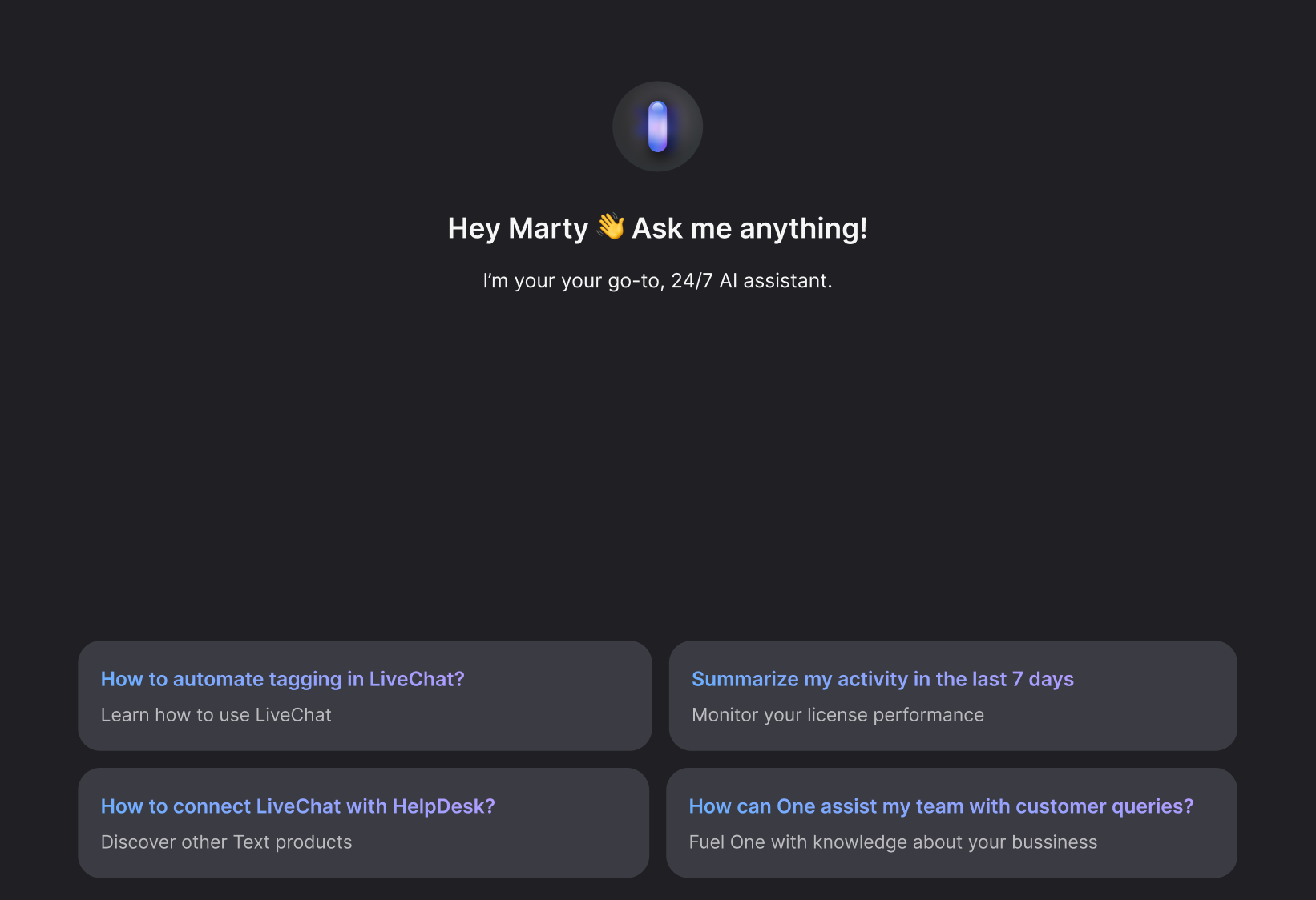 AI personal assistant